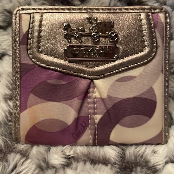 @@RARE NWOT @@ ~ COACH Mini skinny ID case and matching mini wallet. - Picture 5 of 9